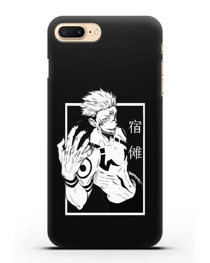 Чехол аниме Магическая битва (Jujutsu Kaisen) Джуджатсу Кайсен Дзюго изображение силиконовый для iPhone 7 Plus