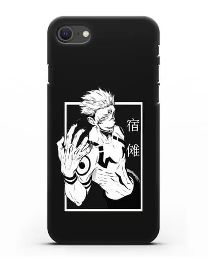 Чехол аниме Магическая битва (Jujutsu Kaisen) Джуджатсу Кайсен Дзюго изображение силиконовый для iPhone SE 2020