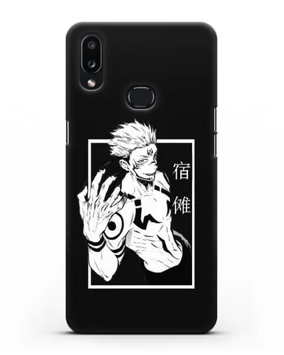 Чехол аниме Магическая битва (Jujutsu Kaisen) Джуджатсу Кайсен Дзюго изображение силиконовый для Samsung Galaxy A10s [SM-F107F]