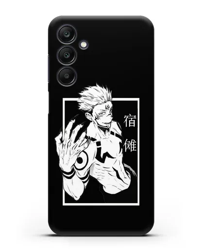 Чехол аниме Магическая битва (Jujutsu Kaisen) Джуджатсу Кайсен Дзюго изображение силиконовый для Samsung Galaxy A15 [SM-A155]