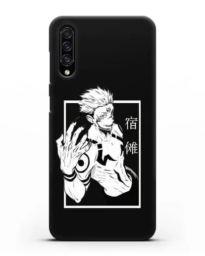 Чехол аниме Магическая битва (Jujutsu Kaisen) Джуджатсу Кайсен Дзюго изображение силиконовый для Samsung Galaxy A30s [SM-A307FN]