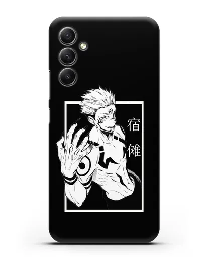 Чехол аниме Магическая битва (Jujutsu Kaisen) Джуджатсу Кайсен Дзюго изображение силиконовый для Samsung Galaxy A34 [SM-A346]