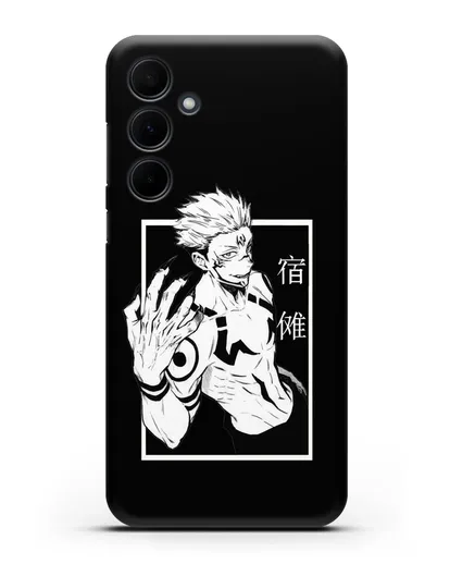 Чехол аниме Магическая битва (Jujutsu Kaisen) Джуджатсу Кайсен Дзюго изображение силиконовый для Samsung Galaxy A35 [SM-A356]