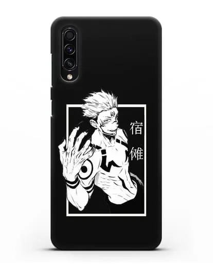 Чехол аниме Магическая битва (Jujutsu Kaisen) Джуджатсу Кайсен Дзюго изображение силиконовый для Samsung Galaxy A50s [SM-F507FN]