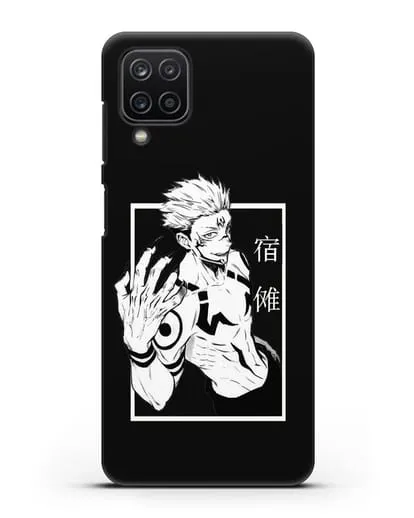 Чехол аниме Магическая битва (Jujutsu Kaisen) Джуджатсу Кайсен Дзюго изображение силиконовый для Samsung Galaxy A12 [SM-A125F]