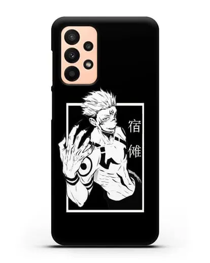 Чехол аниме Магическая битва (Jujutsu Kaisen) Джуджатсу Кайсен Дзюго изображение силиконовый для Samsung Galaxy A23 [SM-A235F]