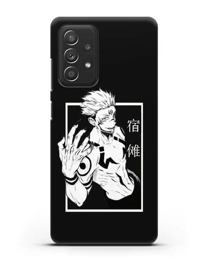Чехол аниме Магическая битва (Jujutsu Kaisen) Джуджатсу Кайсен Дзюго изображение силиконовый для Samsung Galaxy A53