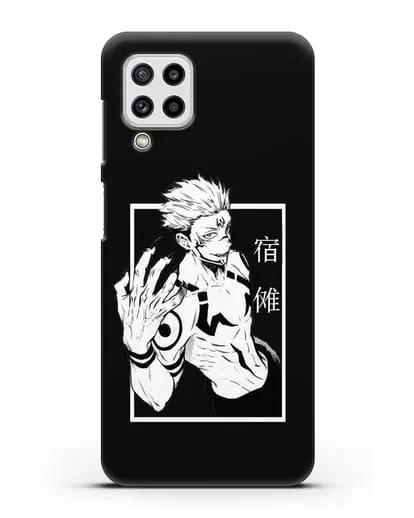 Чехол аниме Магическая битва (Jujutsu Kaisen) Джуджатсу Кайсен Дзюго изображение силиконовый для Samsung Galaxy M32 [SM-M325F]