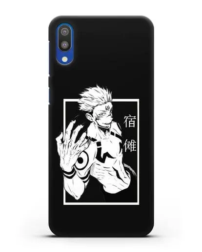 Чехол аниме Магическая битва (Jujutsu Kaisen) Джуджатсу Кайсен Дзюго изображение силиконовый для Samsung Galaxy M10 [SM-M105F]