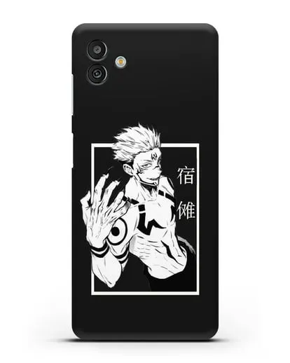 Чехол аниме Магическая битва (Jujutsu Kaisen) Джуджатсу Кайсен Дзюго изображение силиконовый для Samsung Galaxy M13 [SM-M135]