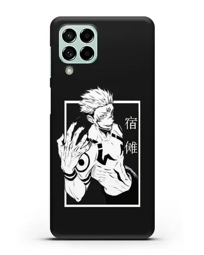 Чехол аниме Магическая битва (Jujutsu Kaisen) Джуджатсу Кайсен Дзюго изображение силиконовый для Samsung Galaxy M53 [SM-M536]