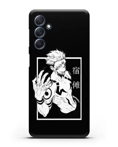 Чехол аниме Магическая битва (Jujutsu Kaisen) Джуджатсу Кайсен Дзюго изображение силиконовый для Samsung Galaxy M54 [SM-M546]