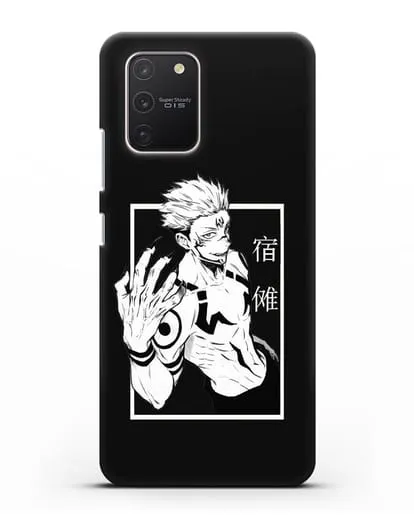 Чехол аниме Магическая битва (Jujutsu Kaisen) Джуджатсу Кайсен Дзюго изображение силиконовый для Samsung Galaxy S10 lite [SM-G770F]