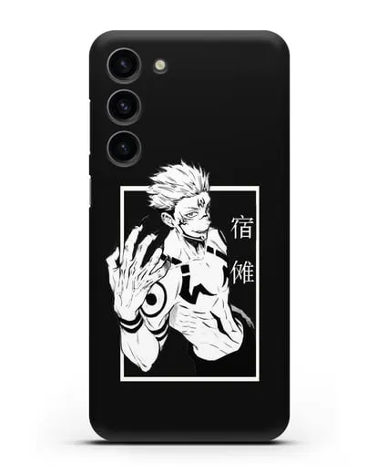 Чехол аниме Магическая битва (Jujutsu Kaisen) Джуджатсу Кайсен Дзюго изображение силиконовый для Samsung Galaxy S23 Plus [SM-S916]
