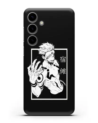 Чехол аниме Магическая битва (Jujutsu Kaisen) Джуджатсу Кайсен Дзюго изображение силиконовый для Samsung Galaxy S24 Plus