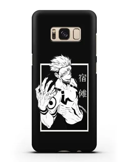 Чехол аниме Магическая битва (Jujutsu Kaisen) Джуджатсу Кайсен Дзюго изображение силиконовый для Samsung Galaxy S8 Plus [SM-G955F]
