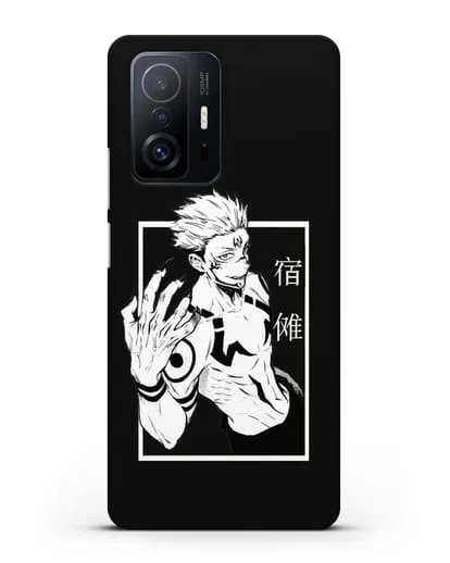 Чехол аниме Магическая битва (Jujutsu Kaisen) Джуджатсу Кайсен Дзюго изображение силиконовый для Xiaomi 11T