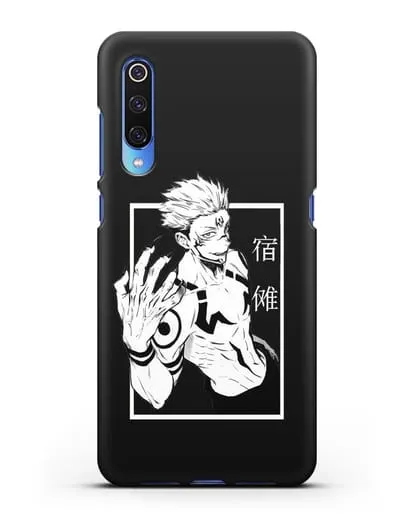 Чехол аниме Магическая битва (Jujutsu Kaisen) Джуджатсу Кайсен Дзюго изображение силиконовый для Xiaomi Mi 9