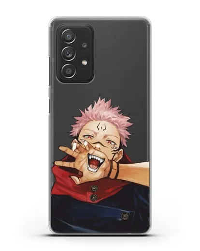 Чехол аниме Магическая битва (Jujutsu Kaisen) Джуджатсу Кайсен Дзюго Юдзи Итадори силиконовый для Samsung Galaxy A53