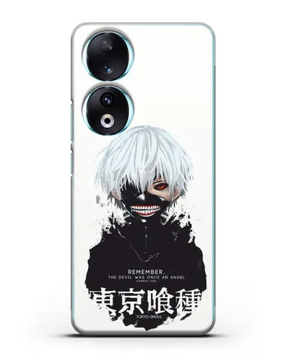 Чехол аниме Токийский гуль (Tokyo Ghoul) Кен Канеки постер силиконовый для Honor 90