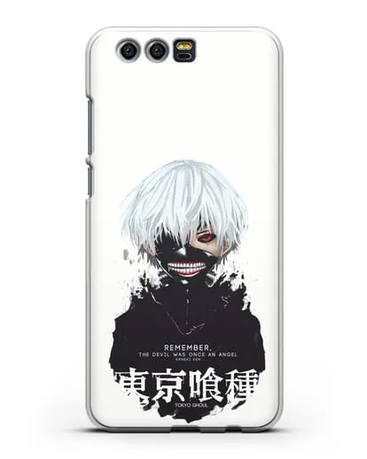 Чехол аниме Токийский гуль (Tokyo Ghoul) Кен Канеки постер силиконовый для Honor 9