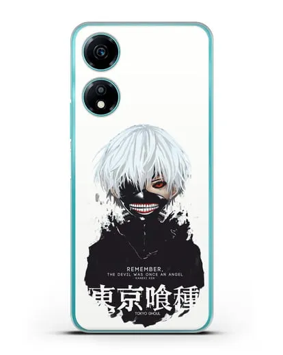 Чехол аниме Токийский гуль (Tokyo Ghoul) Кен Канеки постер силиконовый для Honor X5 Plus