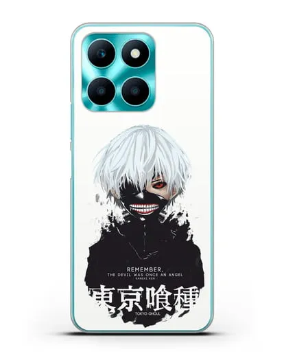 Чехол аниме Токийский гуль (Tokyo Ghoul) Кен Канеки постер силиконовый для Honor X6a