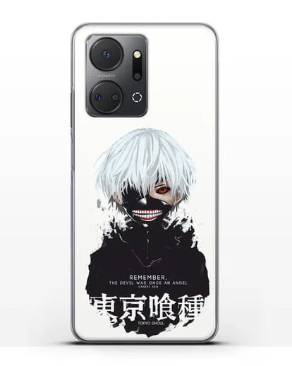 Чехол аниме Токийский гуль (Tokyo Ghoul) Кен Канеки постер силиконовый для Honor X7a