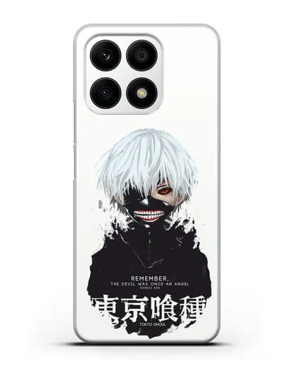 Чехол аниме Токийский гуль (Tokyo Ghoul) Кен Канеки постер силиконовый для Honor X8a