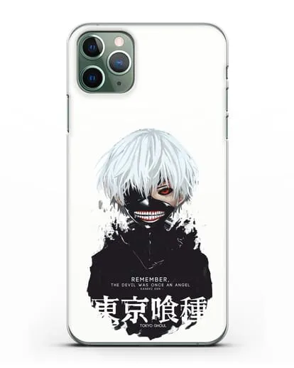 Чехол аниме Токийский гуль (Tokyo Ghoul) Кен Канеки постер силиконовый для iPhone 11 Pro Max