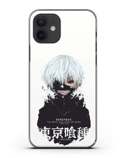 Чехол аниме Токийский гуль (Tokyo Ghoul) Кен Канеки постер силиконовый для iPhone 12