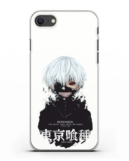 Чехол аниме Токийский гуль (Tokyo Ghoul) Кен Канеки постер силиконовый для iPhone SE 2020