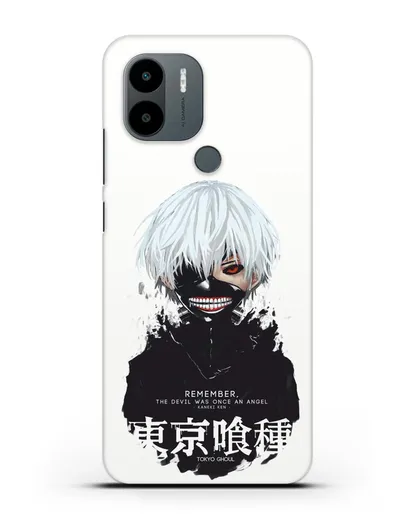 Чехол аниме Токийский гуль (Tokyo Ghoul) Кен Канеки постер силиконовый для Xiaomi Poco C51