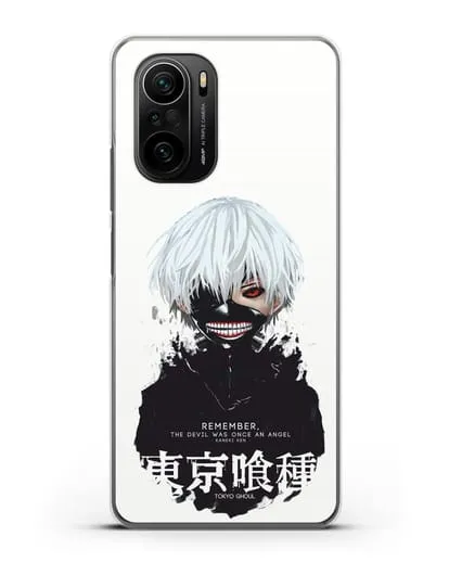 Чехол аниме Токийский гуль (Tokyo Ghoul) Кен Канеки постер силиконовый для Xiaomi Poco F3