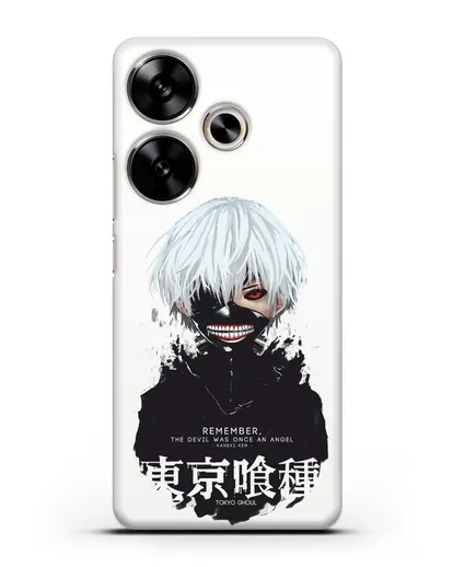 Чехол аниме Токийский гуль (Tokyo Ghoul) Кен Канеки постер силиконовый для Xiaomi Poco F6