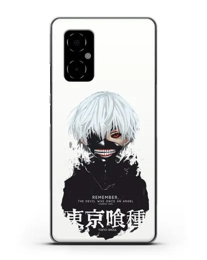 Чехол аниме Токийский гуль (Tokyo Ghoul) Кен Канеки постер силиконовый для Xiaomi Poco M4 5G