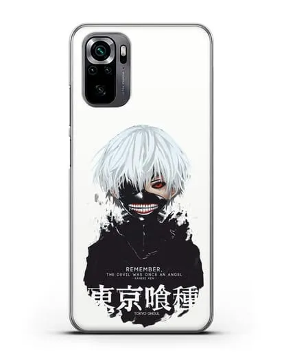 Чехол аниме Токийский гуль (Tokyo Ghoul) Кен Канеки постер силиконовый для Xiaomi Poco M5s