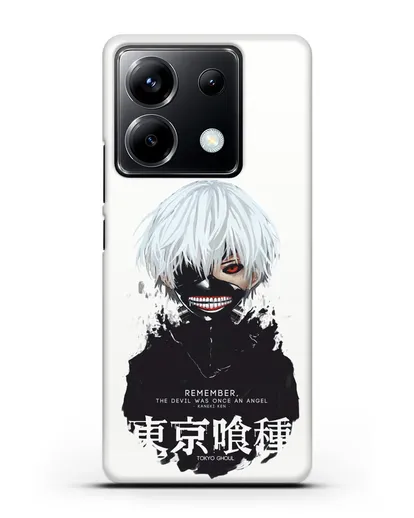 Чехол аниме Токийский гуль (Tokyo Ghoul) Кен Канеки постер силиконовый для Xiaomi Poco X6