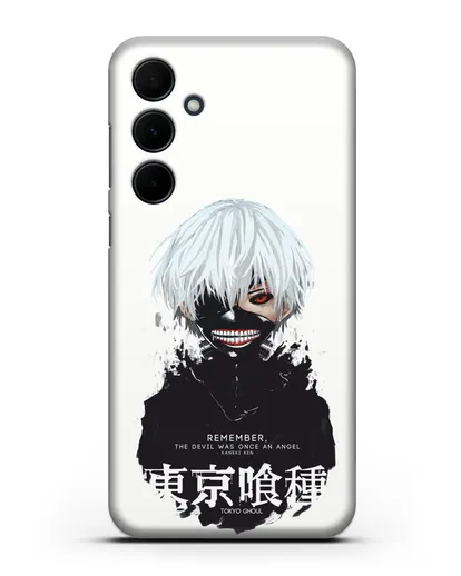 Чехол аниме Токийский гуль (Tokyo Ghoul) Кен Канеки постер силиконовый для Samsung Galaxy A55 [SM-A556]