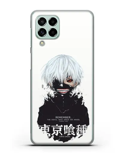Чехол аниме Токийский гуль (Tokyo Ghoul) Кен Канеки постер силиконовый для Samsung Galaxy M33 [SM-M336]