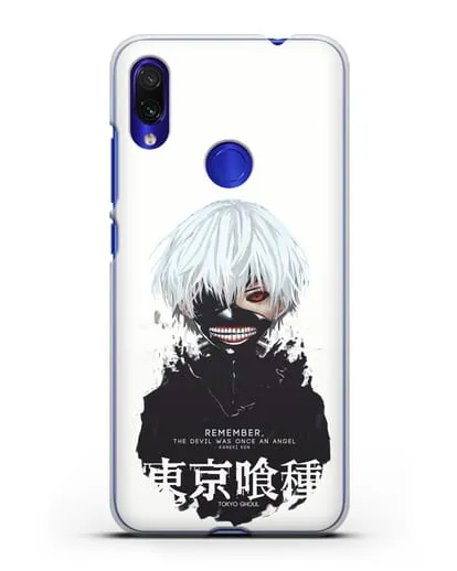 Чехол аниме Токийский гуль (Tokyo Ghoul) Кен Канеки постер силиконовый для Xiaomi Redmi Note 7