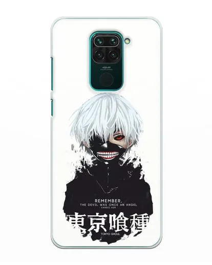 Чехол аниме Токийский гуль (Tokyo Ghoul) Кен Канеки постер силиконовый для Xiaomi Redmi Note 9