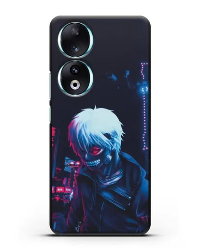 Чехол аниме Токийский гуль (Tokyo Ghoul) Кен Канеки арт силиконовый для Honor 90