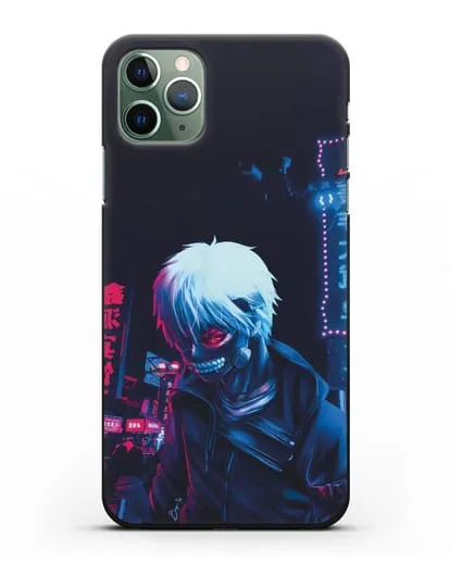 Чехол аниме Токийский гуль (Tokyo Ghoul) Кен Канеки арт силиконовый для iPhone 11 Pro