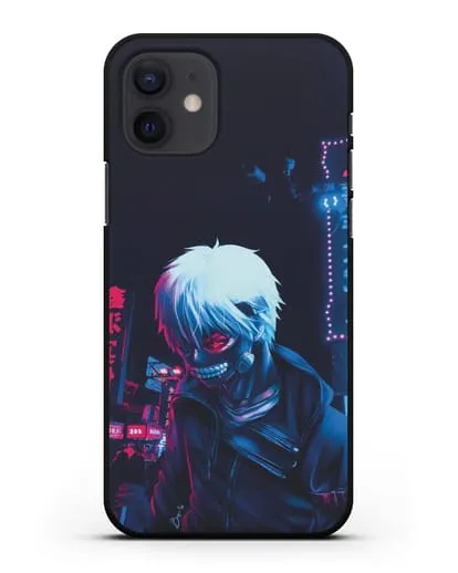 Чехол аниме Токийский гуль (Tokyo Ghoul) Кен Канеки арт силиконовый для iPhone 12