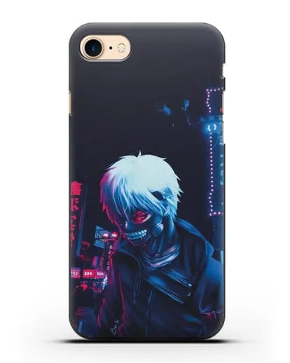 Чехол аниме Токийский гуль (Tokyo Ghoul) Кен Канеки арт силиконовый для iPhone 8