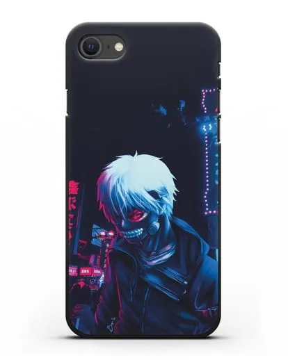 Чехол аниме Токийский гуль (Tokyo Ghoul) Кен Канеки арт силиконовый для iPhone SE 2020