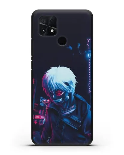 Чехол аниме Токийский гуль (Tokyo Ghoul) Кен Канеки арт силиконовый для Xiaomi Poco C40