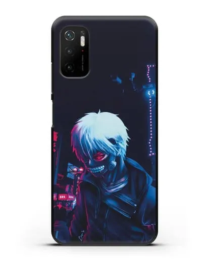 Чехол аниме Токийский гуль (Tokyo Ghoul) Кен Канеки арт силиконовый для Xiaomi Poco M3 Pro