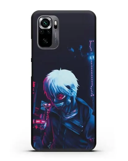 Чехол аниме Токийский гуль (Tokyo Ghoul) Кен Канеки арт силиконовый для Xiaomi Poco M5s